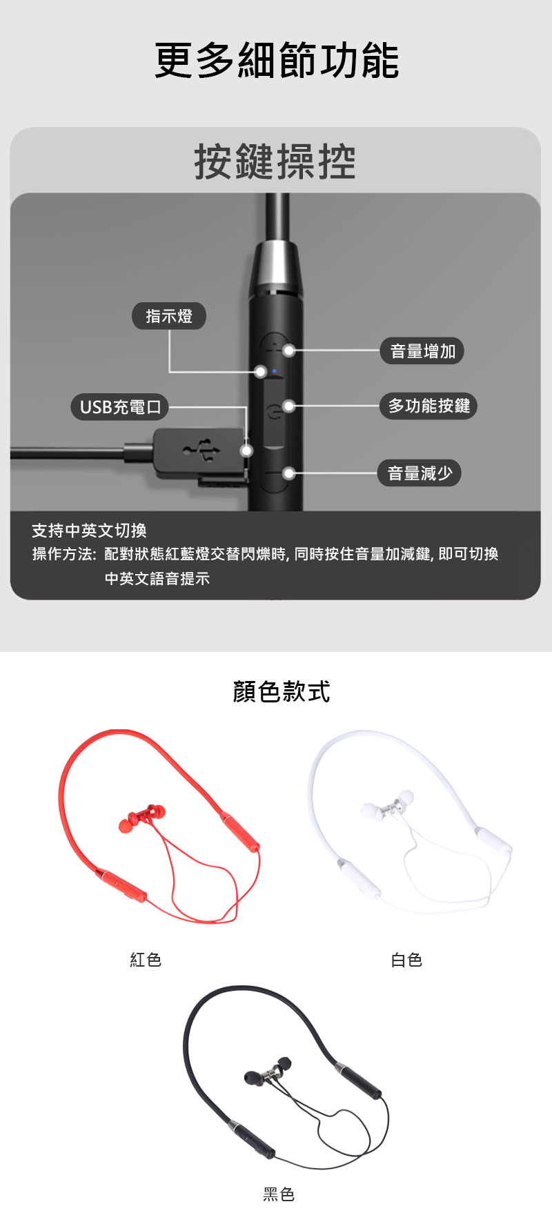 【小婷電腦＊藍芽耳機】全新 Lenovo HE05X 聯想頸掛藍芽耳機 藍芽5.0 高音質 磁吸頸掛 傳輸達10米